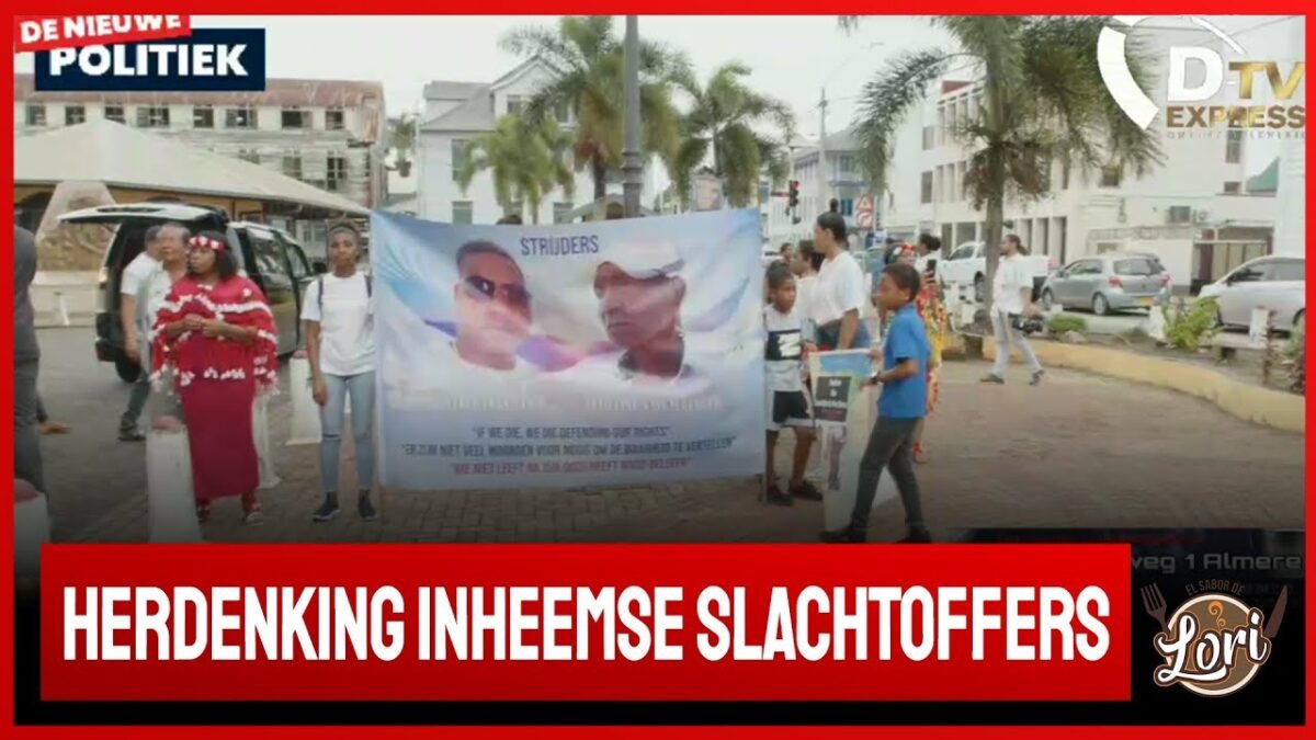 VIDS herdenkt Inheemse slachtoffers (Suriname)