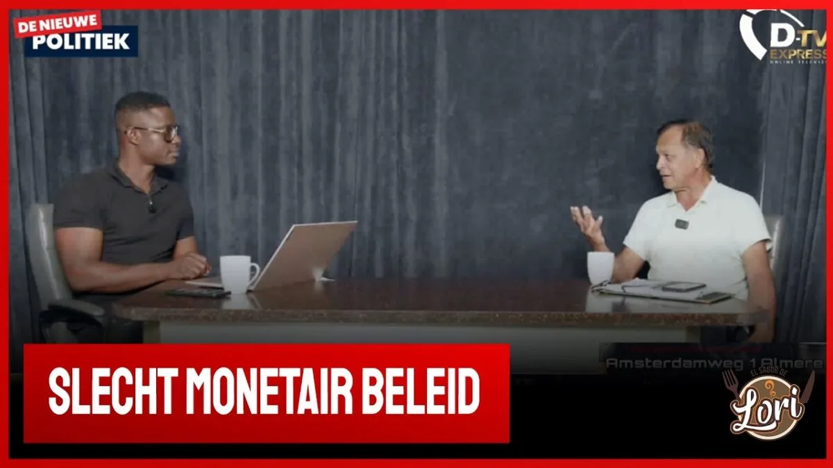 Winston Ramautarsing over de dalende koers (Suriname)