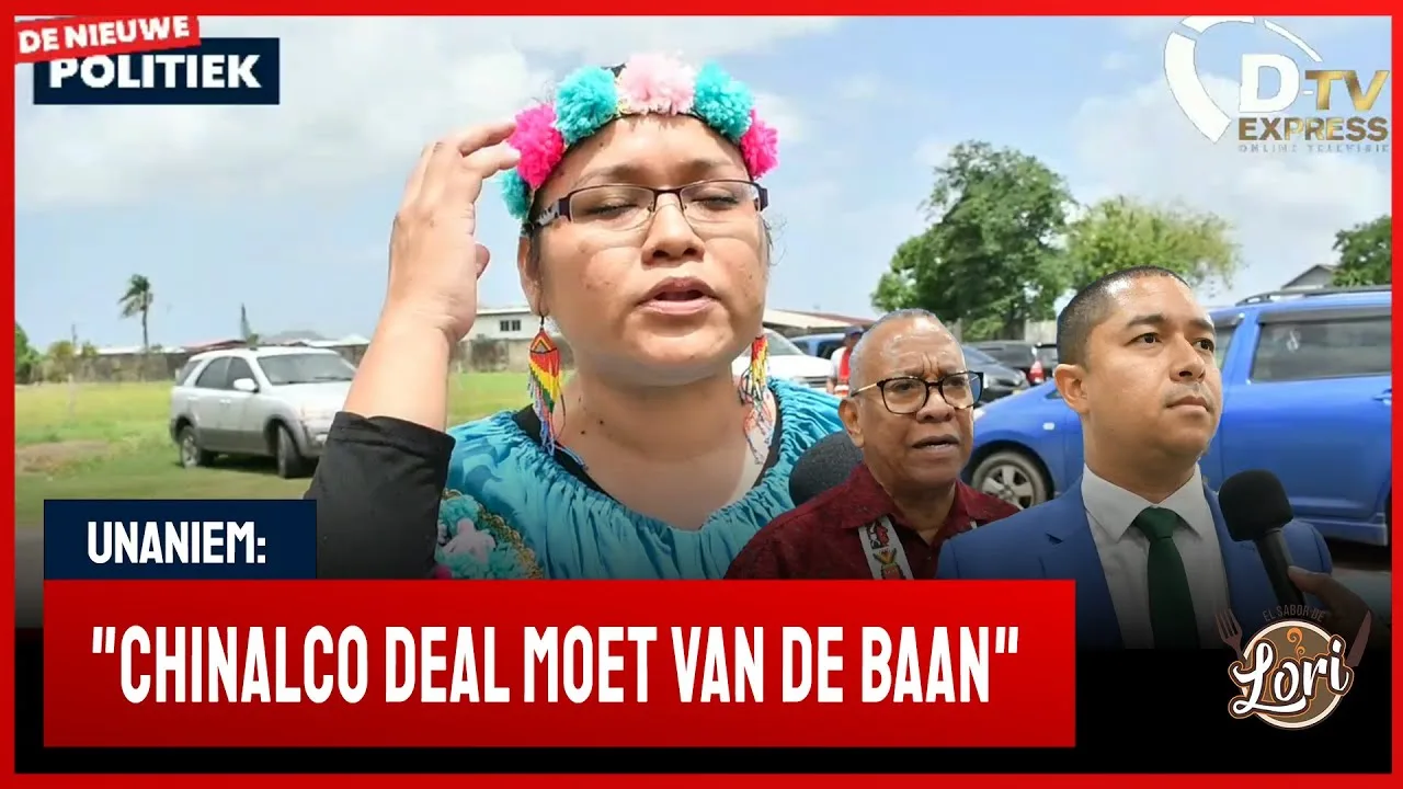 9 organisaties tegen Chinalco deal (Suriname)