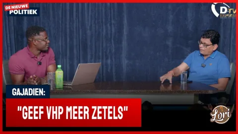 Asis Gajadien over campagne VHP (Suriname)