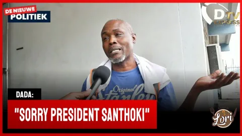 Dada biedt verontschuldiging aan President Santhoki (Suriname)