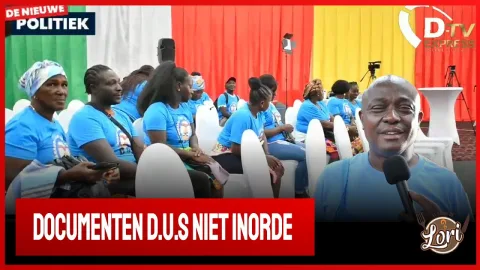 Flitsen registratie D.U.S bij CHS (Suriname)