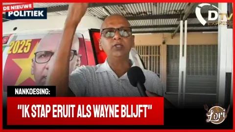 Nankoesing tegen voordracht Telgt bij OPTSU (Suriname)