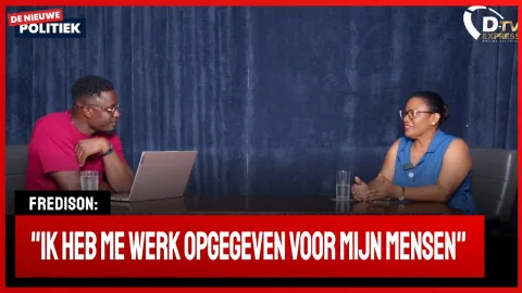 Politiek gesprek met A20 Fairouz Fredizon (Suriname)