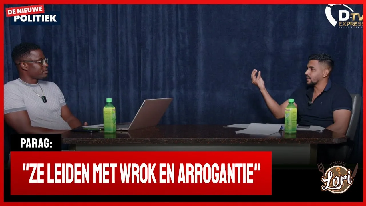 Politiek gesprek met gewezen ondervoorzitter Jeugdparlement (Suriname)