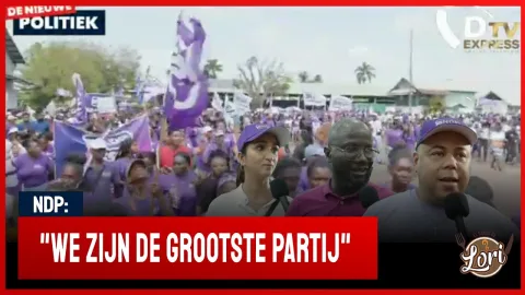 Registratie NDP bij CHS (Suriname)