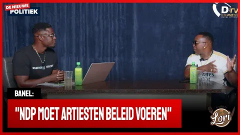 Roberto Banel ondersteunt NDP voor muzikale stem (Suriname)