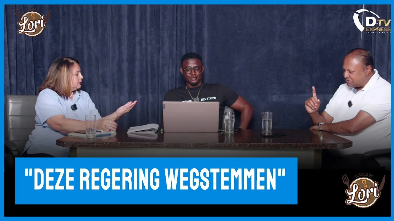 Angelic del Casthlio en Robert Vishudatt over prikkelen coalitie (Suriname)