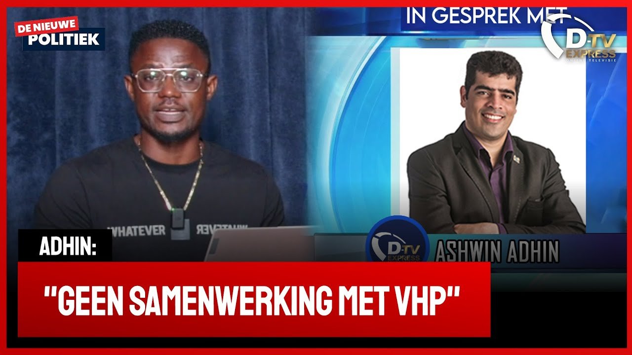 Ashwin Adhin gaat in op kritiek samenwerking VHP (Suriname)