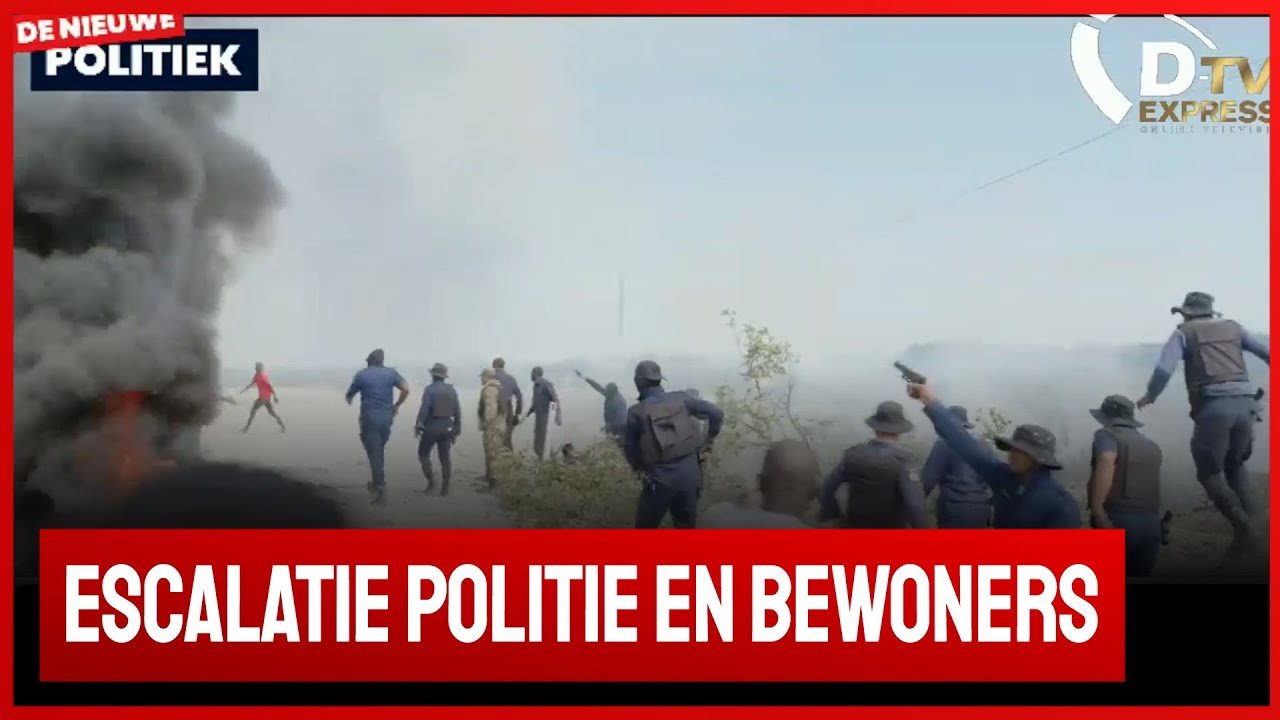 Barricade Nieuw Koffie Kamp nog gaande