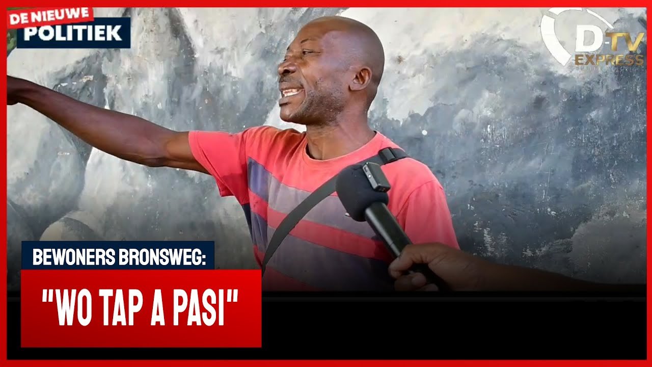 Bewoners Brownsweg uiten zich over problemen (Suriname)