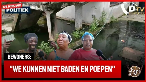 Bewoners Kamta enorm boos: ontwatering grote Ramp (Suriname)