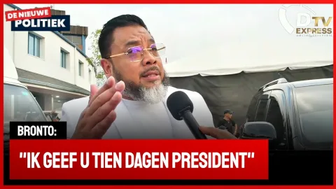 Bronto roept president op om ministers met verlof te sturen (Suriname)