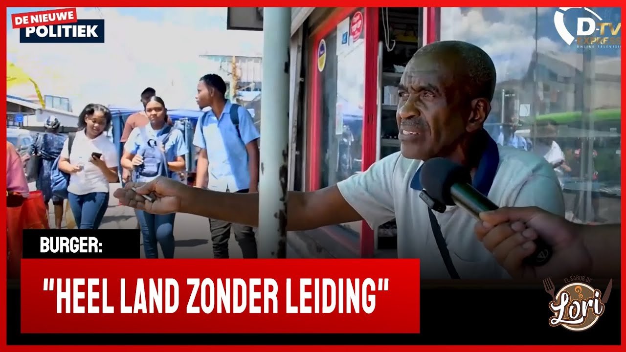 Burgers over ministerspost binnenlandse zaken (Suriname)