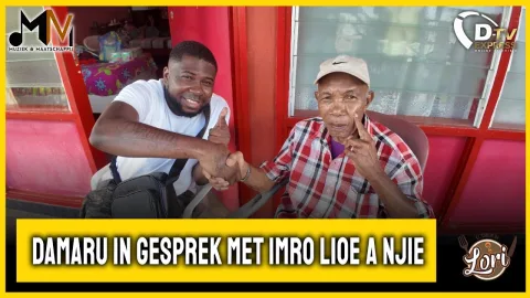 Damaru in gesprek met Imro Lioe A Njie