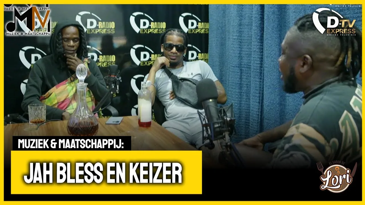 Damaru in gesprek met Keizer en Jah Bless (Suriname)