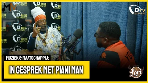 Damaru in gesprek met Piani man (Suriname)