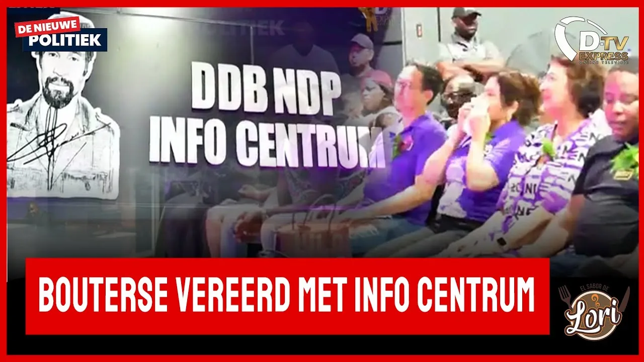 DDB NDP partijcentrum feestelijk geopend