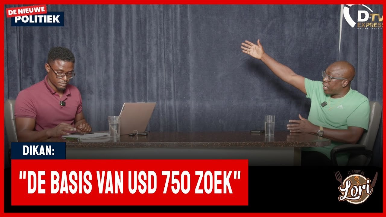 Dikan kritische blik 750usd royalty’s (Suriname)
