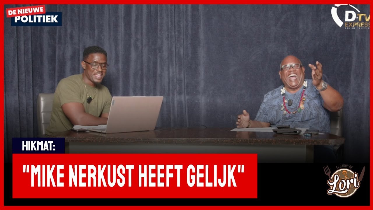 Discussie Hikmat en Nerkust over staatschuld (Suriname)