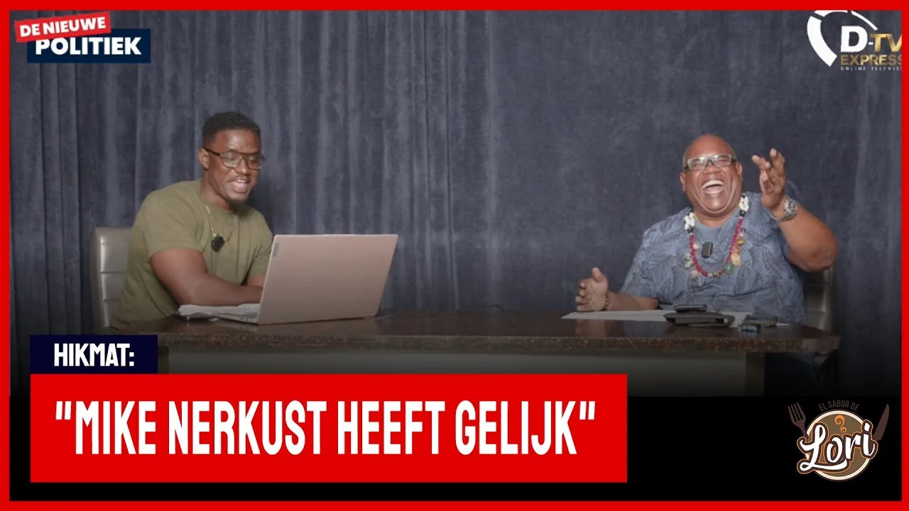 Discussie Hikmat en Nerkust over staatschuld (Suriname)