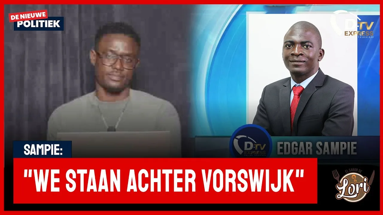 DNA-lid Sampie over benoeming Ramsukul (Suriname)