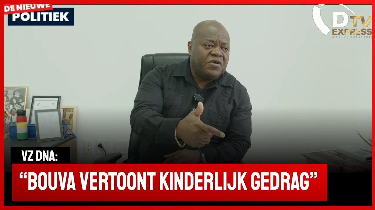 DNA voorzitter Bee over incident in parlement (Suriname)