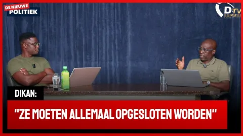 Edgar Dikan over Politieke campagne (Suriname)