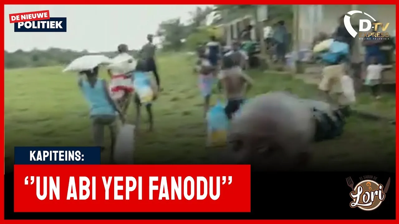 Enorm voedseltekort in Godo Olo, Tapanahony (Suriname)