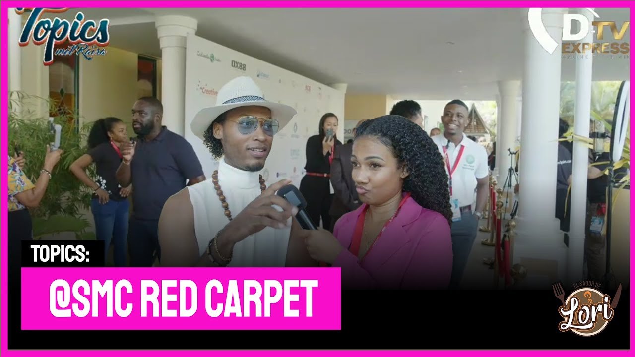Exclusief Topics met Raisa Overman @Social Media Conference Red Carpet (Suriname)