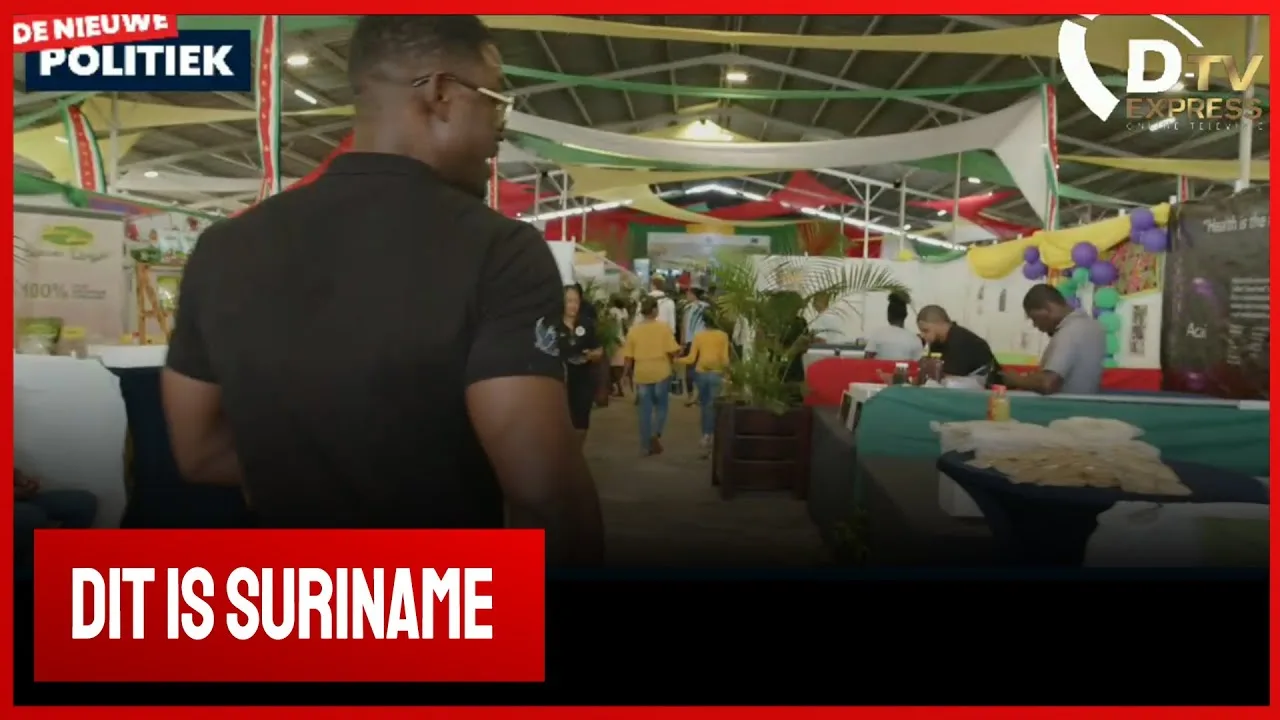 Flitsen Agro beurs vanuit Live Entertainment Center (Suriname)