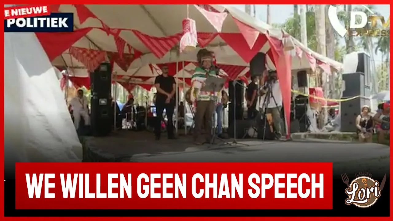 Flitsen inheemse dag vanuit Palmentuin