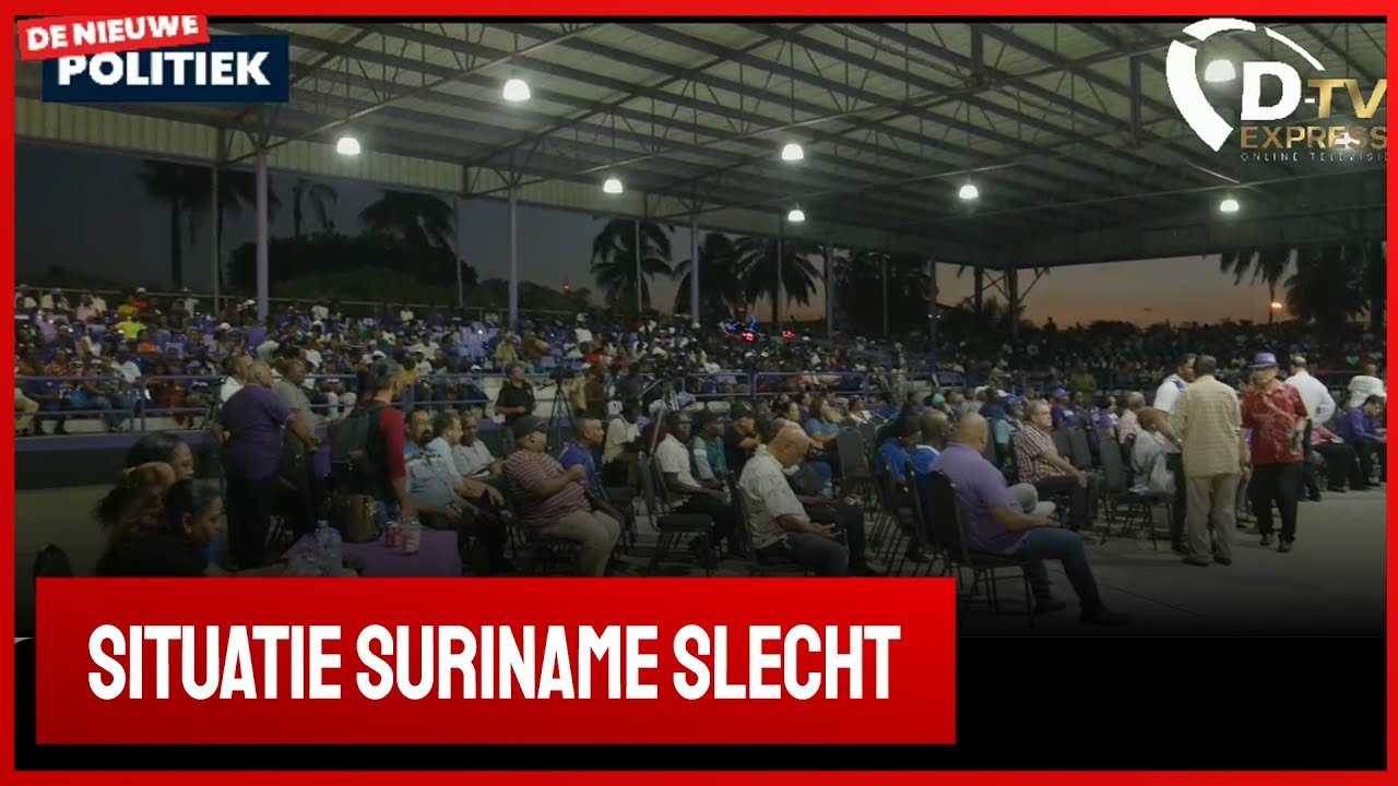 Flitsen inloop kadermeeting NDP (Suriname)