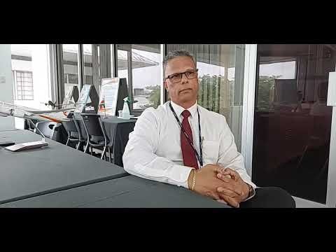 In gesprek met SLM topper en hoofd oparations mnr Steven Gonesh