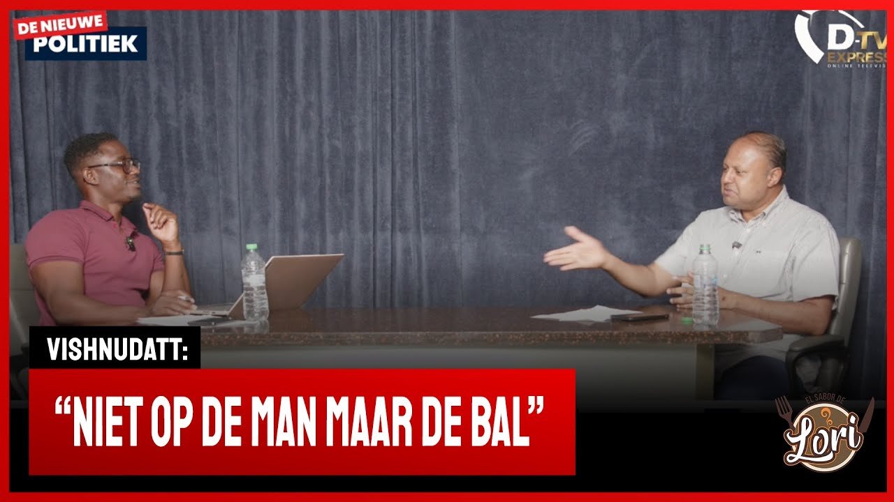 In gesprek met Vishnudatt Leider middenblok (Suriname)