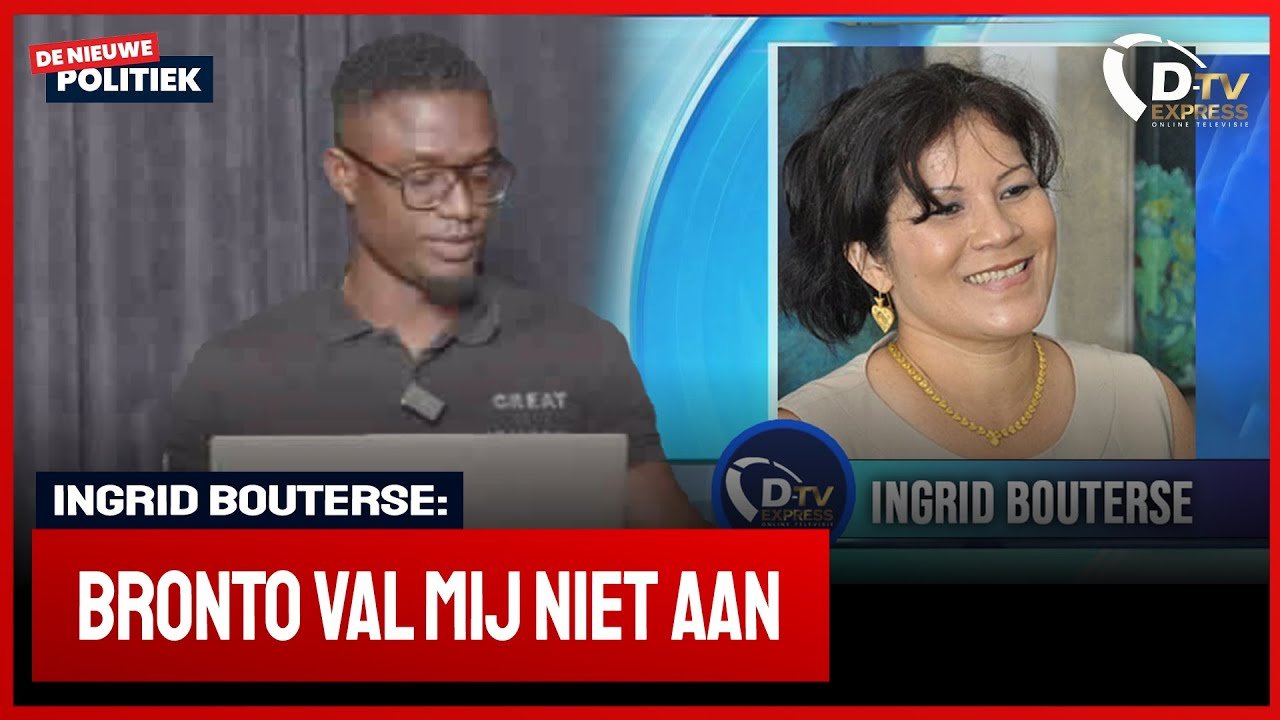 Ingrid Bouterse over uitspraken Bronto (Suriname)