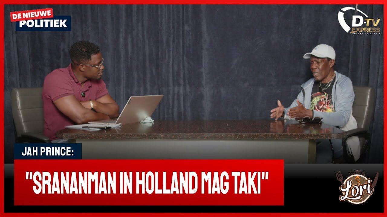 Jah Prince doet Politiek lied ter bewustwording (Suriname)