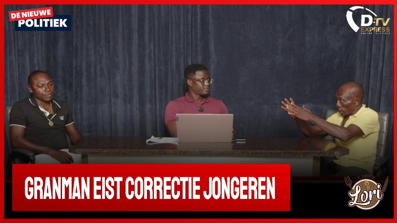 Jongeren Matawai en Traditioneel Gezag praten over problemen (Suriname)