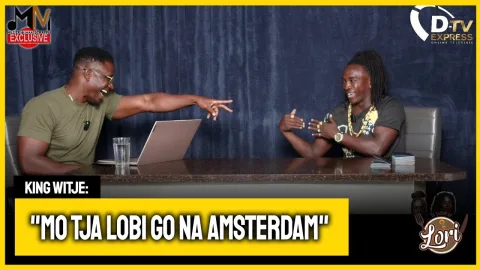 King Witje richting Amsterdam (Suriname)