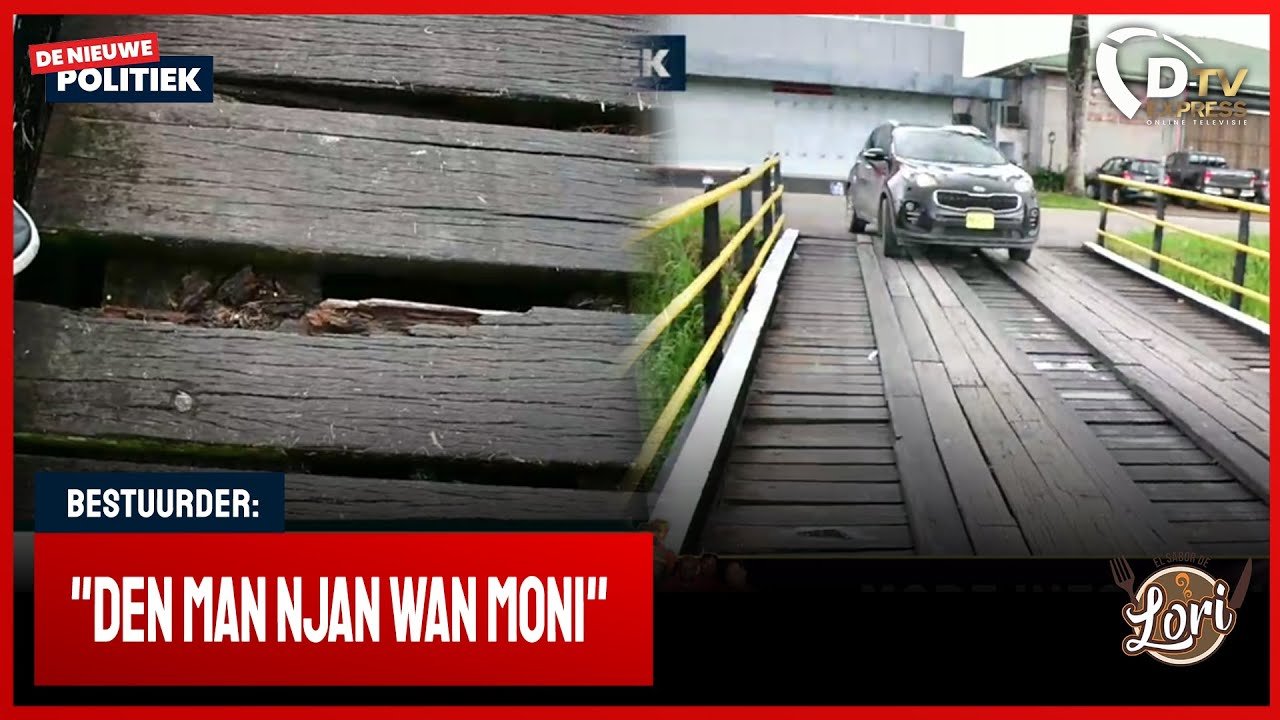 Klachten over brug plutostraat (Suriname)