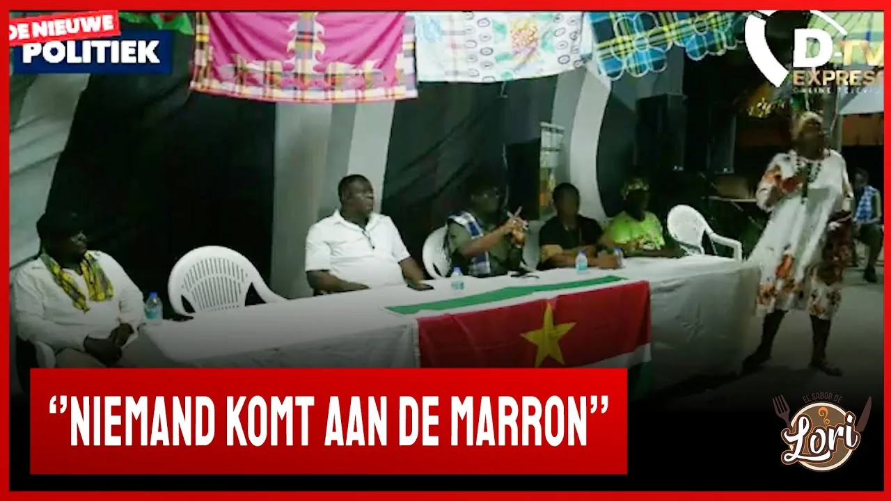 Krutu tegen naamsverandering Marron