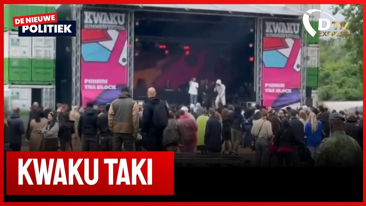 Kwaku Taki vanuit kwakufestival in Nederland