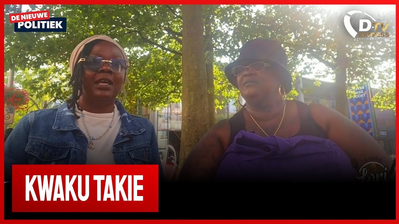 Kwaku Takie met patricia van ommeren “Ghetto mama”