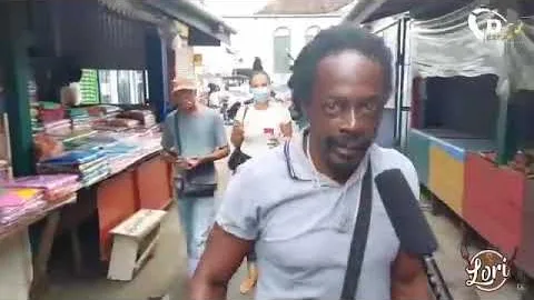 Live flitsen Bouterse in Binnenstad