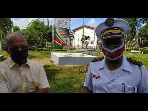 LIVE tijdens de Kranslegging 148 jaar Hindoestaanse immigratie
