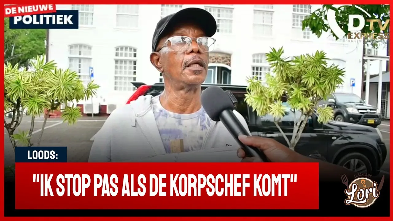Man gaat in hongerstaking onder Mama Bon (Suriname)