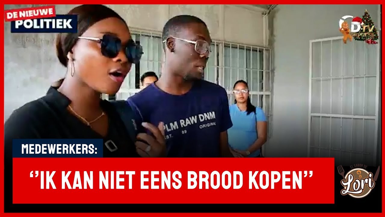 Medewerkers TCT protesteren ; 8 maanden niet verdiend