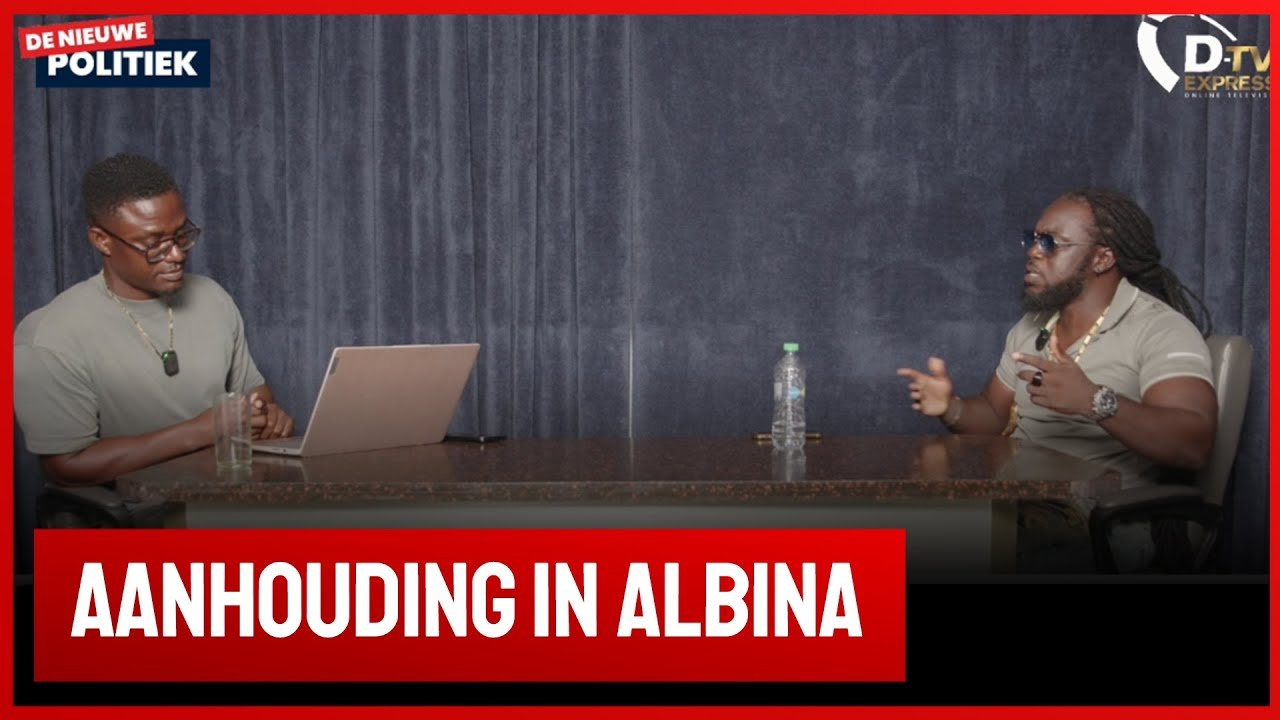 Met Kadensie over actie Albina (Suriname)