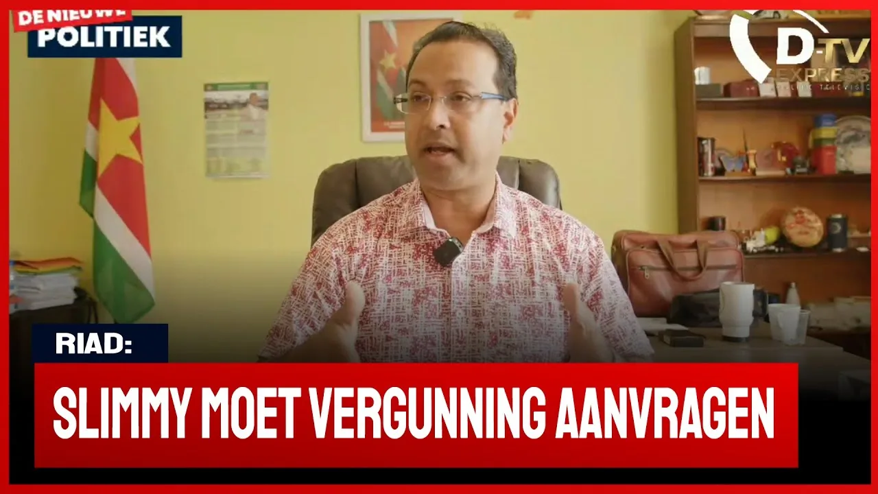 Min Mohammed reageert op Slimmy over vergunning (Suriname)