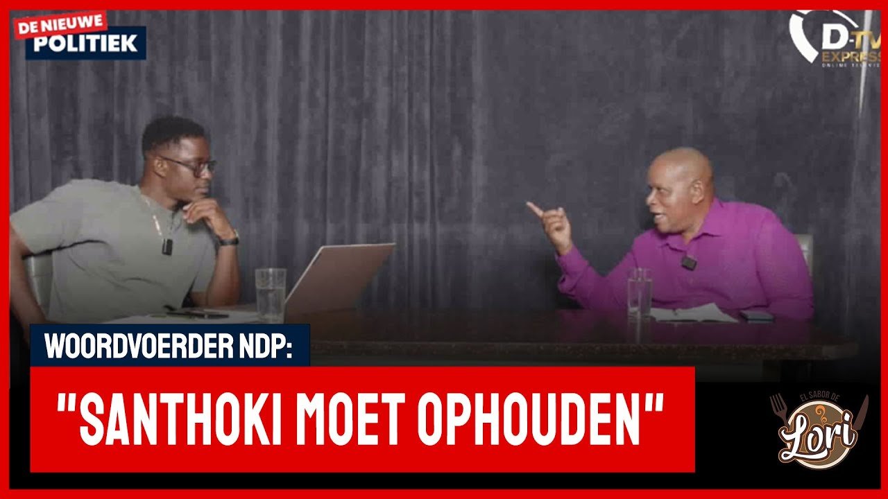 NDP wijst Santokhi op onwaarheden (Suriname)